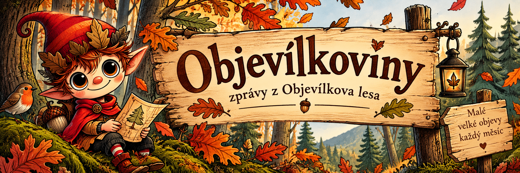 Objevílkoviny – zprávy z Objevílkova lesa